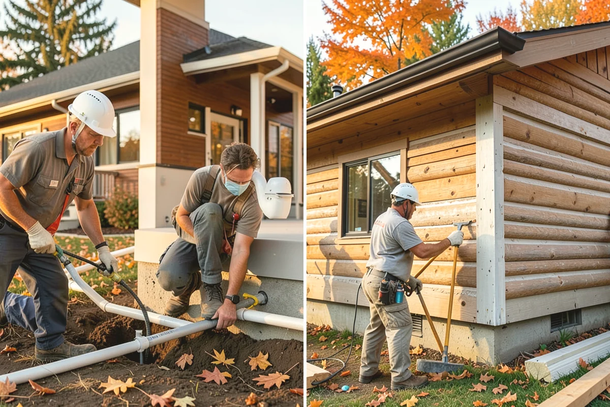 Front Steps Construction in Lake Stevens, Snohomish County, WA - Assess the entry, grade, and required dimensions