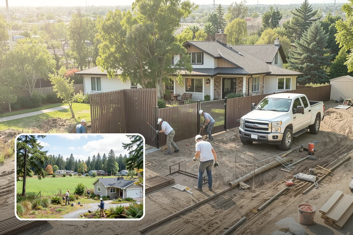 Front Steps Construction in Lyman, Skagit County, WA - Safe, code-compliant rise and run for daily use
