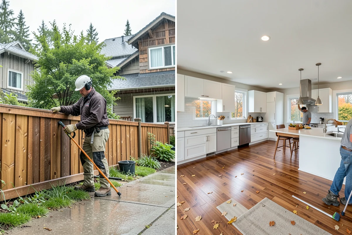 Front Steps Construction in Maple Valley, King County, WA - Assess the entry, grade, and required dimensions