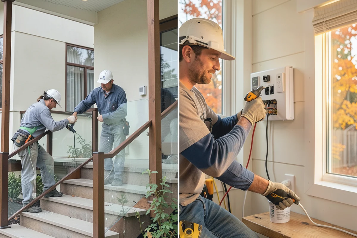 Front Steps Construction in Marysville, Snohomish County, WA - Assess the entry, grade, and required dimensions