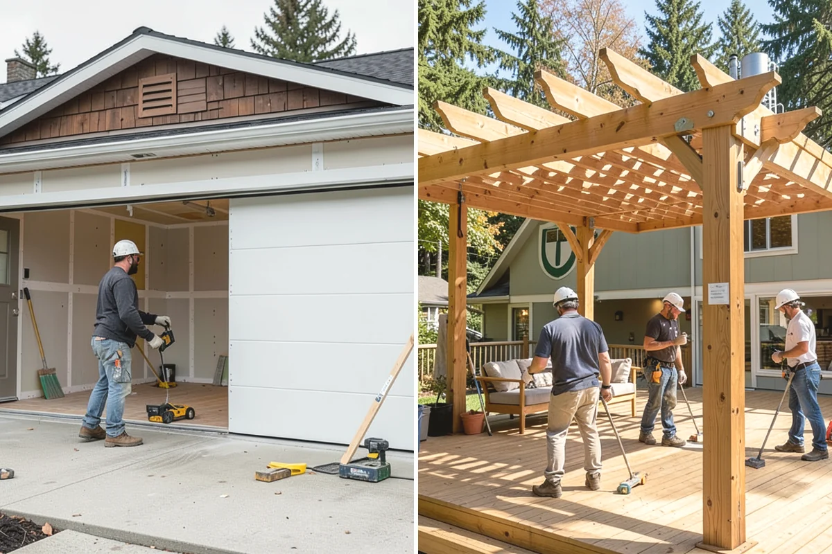 Front Steps Construction in North Bend, King County, WA - Assess the entry, grade, and required dimensions