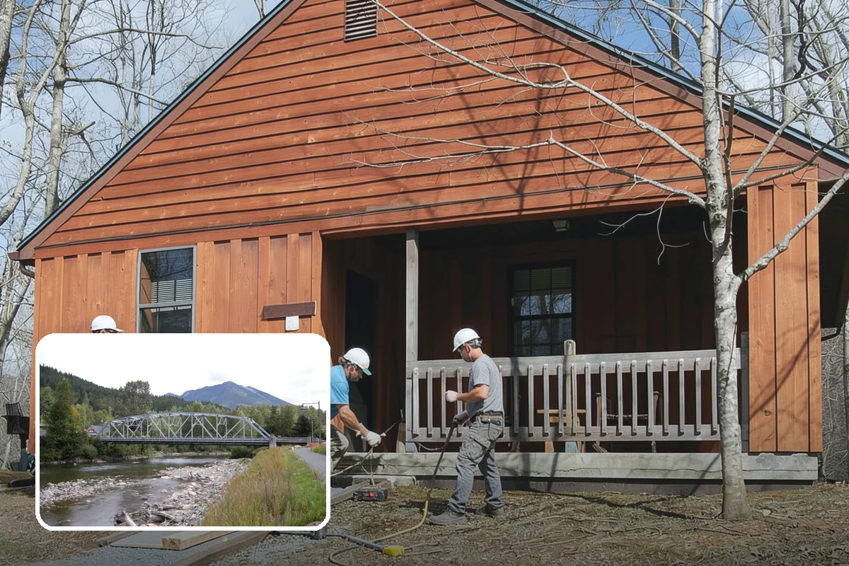 Front Steps Construction in Skykomish, King County, WA - Safe, code-compliant rise and run for daily use