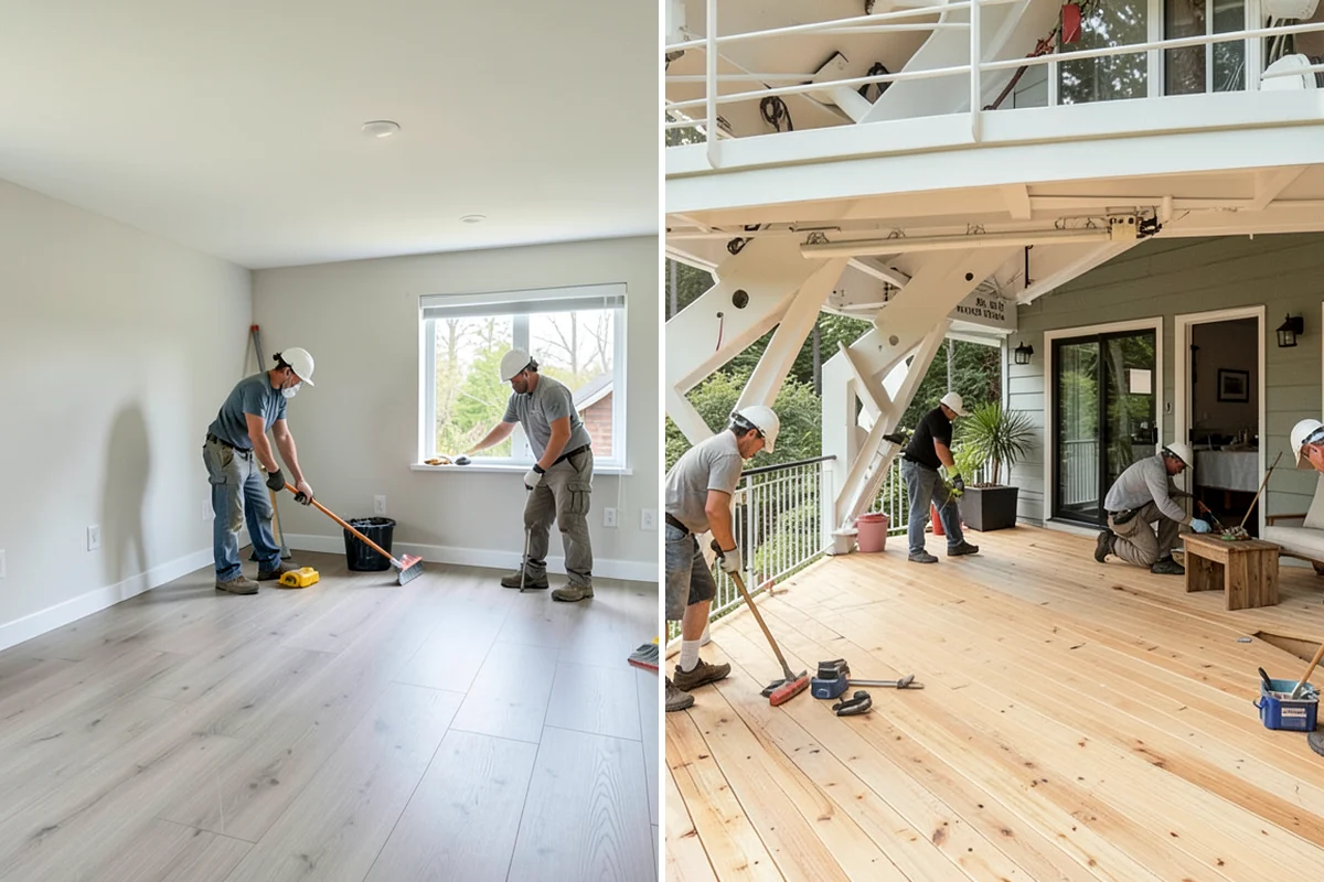 Front Steps Construction in Snoqualmie, King County, WA - Assess the entry, grade, and required dimensions