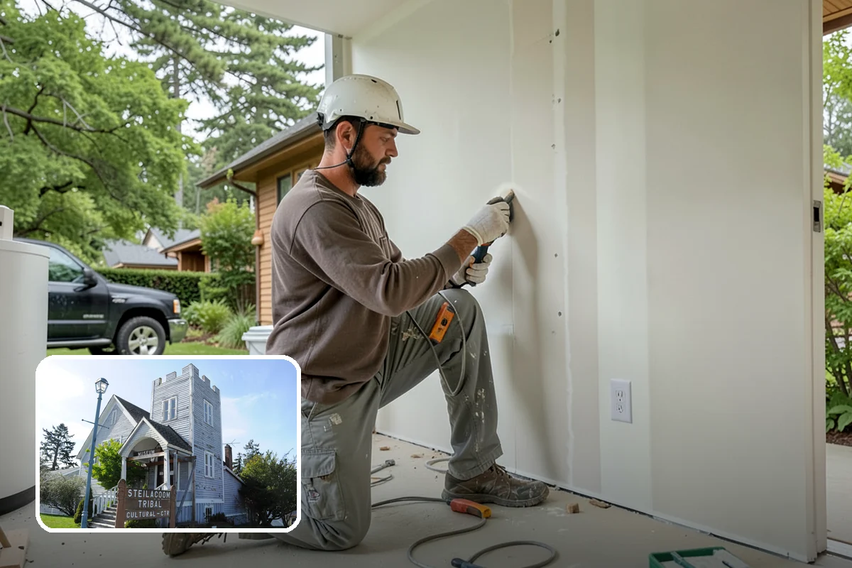 Front Steps Construction in Steilacoom, Pierce County, WA - Safe, code-compliant rise and run for daily use