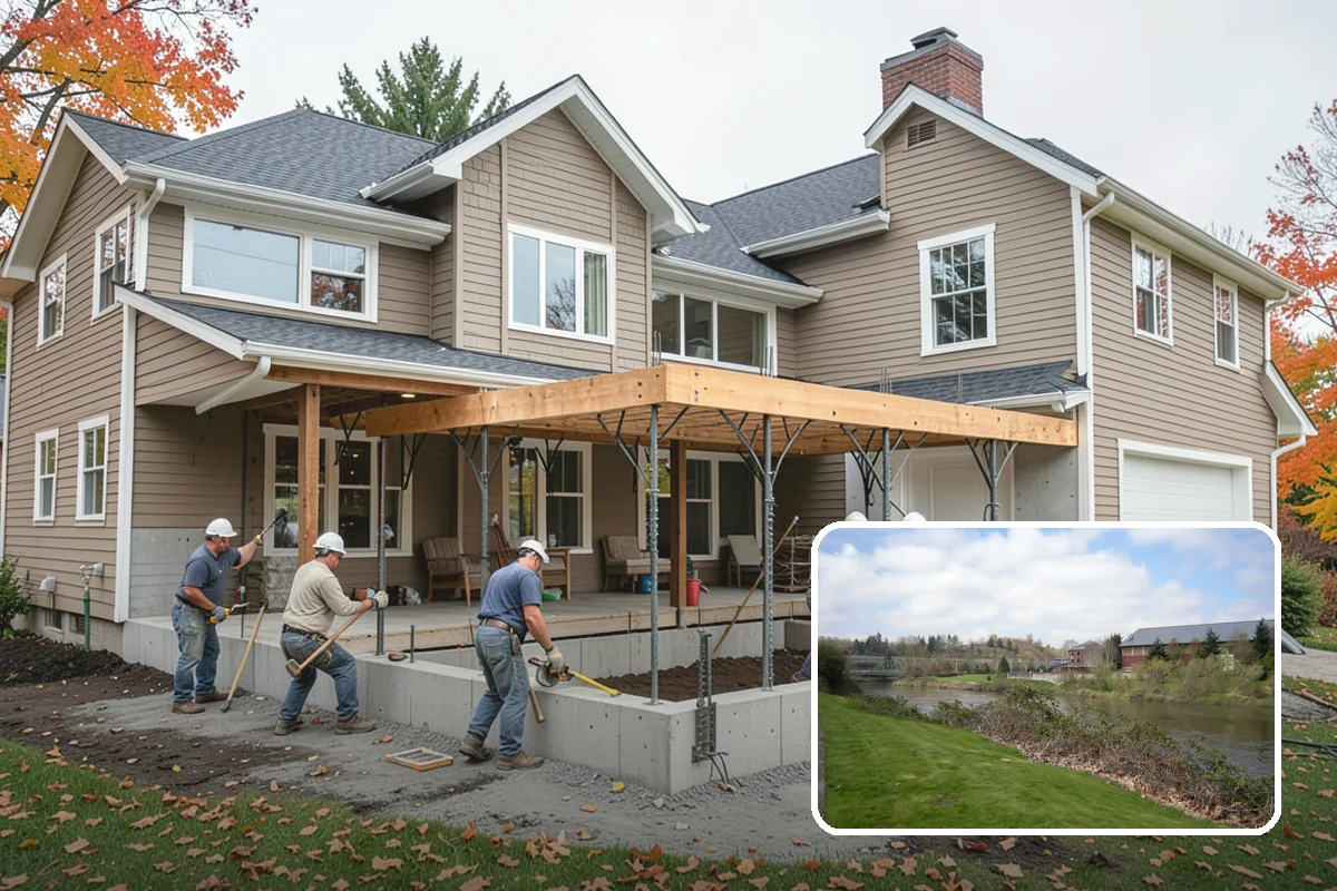 Front Steps Construction in Tukwila, King County, WA - Safe, code-compliant rise and run for daily use