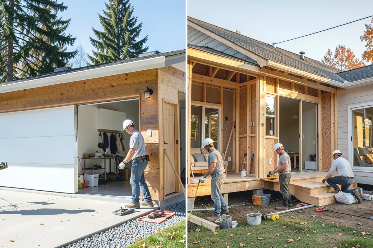 Front Steps Construction in Wilkeson, Pierce County, WA - Assess the entry, grade, and required dimensions