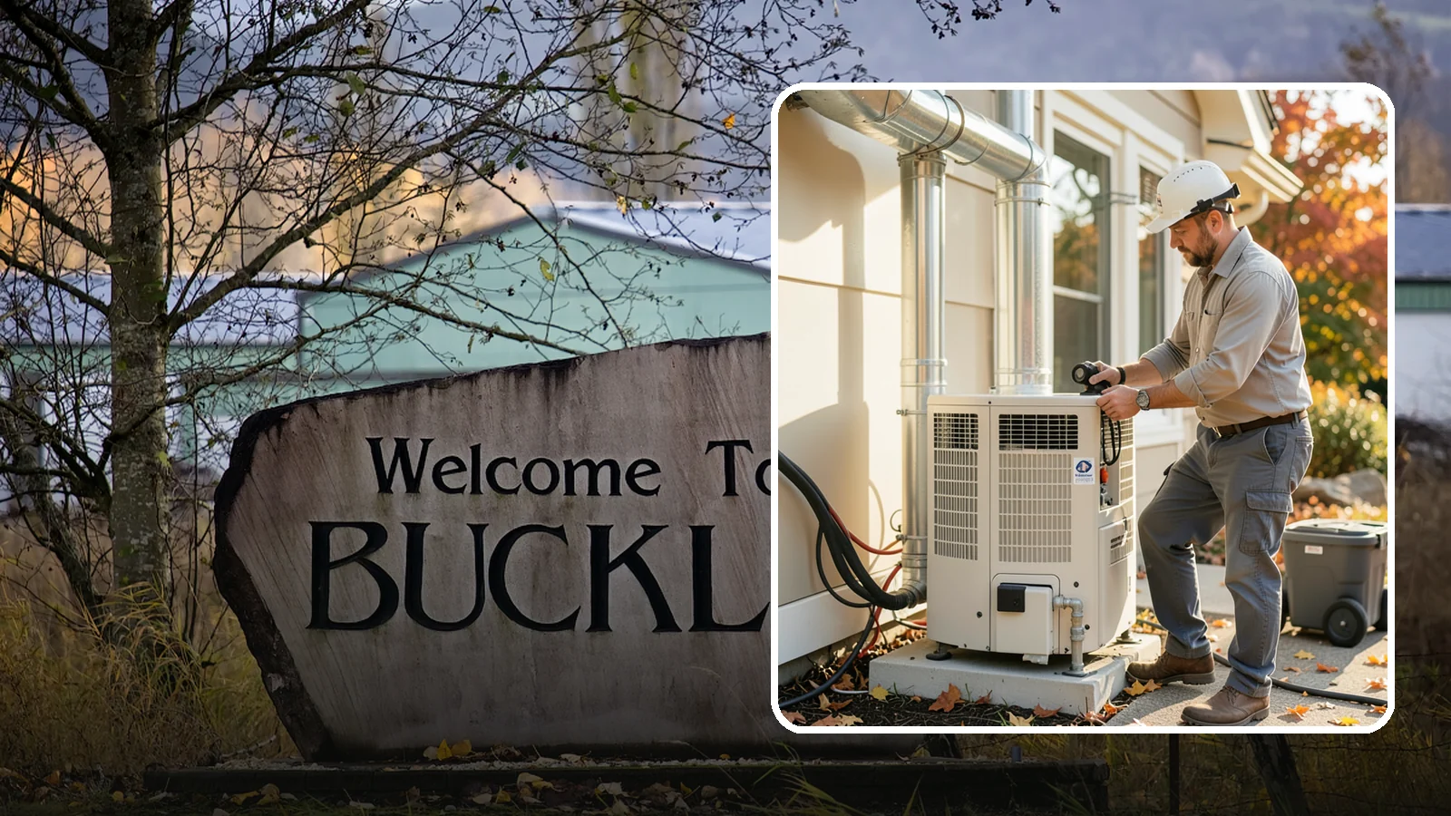 Furnace Installation in Buckley, Pierce County, WA - We install and replace high-efficiency gas and electric furnaces sized correctly for your home's heating needs.