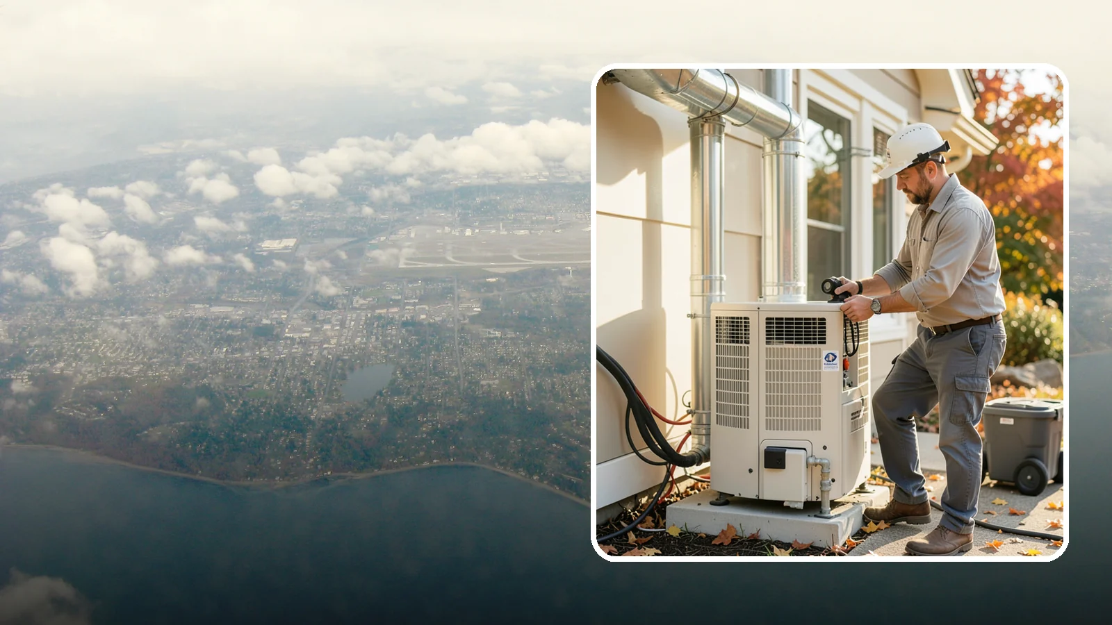 Furnace Installation in Burien, King County, WA - We install and replace high-efficiency gas and electric furnaces sized correctly for your home's heating needs.