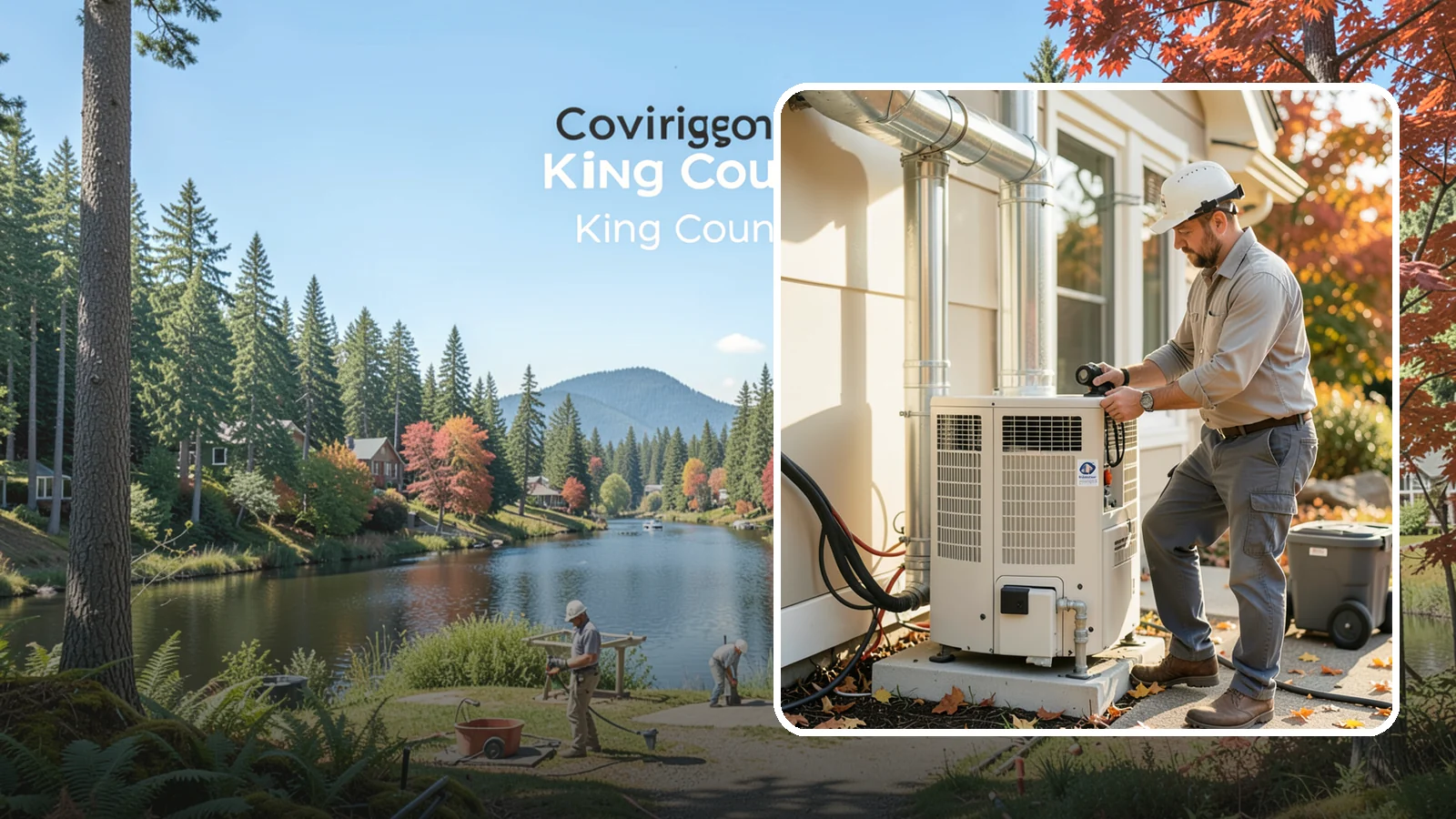 Furnace Installation in Covington, King County, WA - We install and replace high-efficiency gas and electric furnaces sized correctly for your home's heating needs.