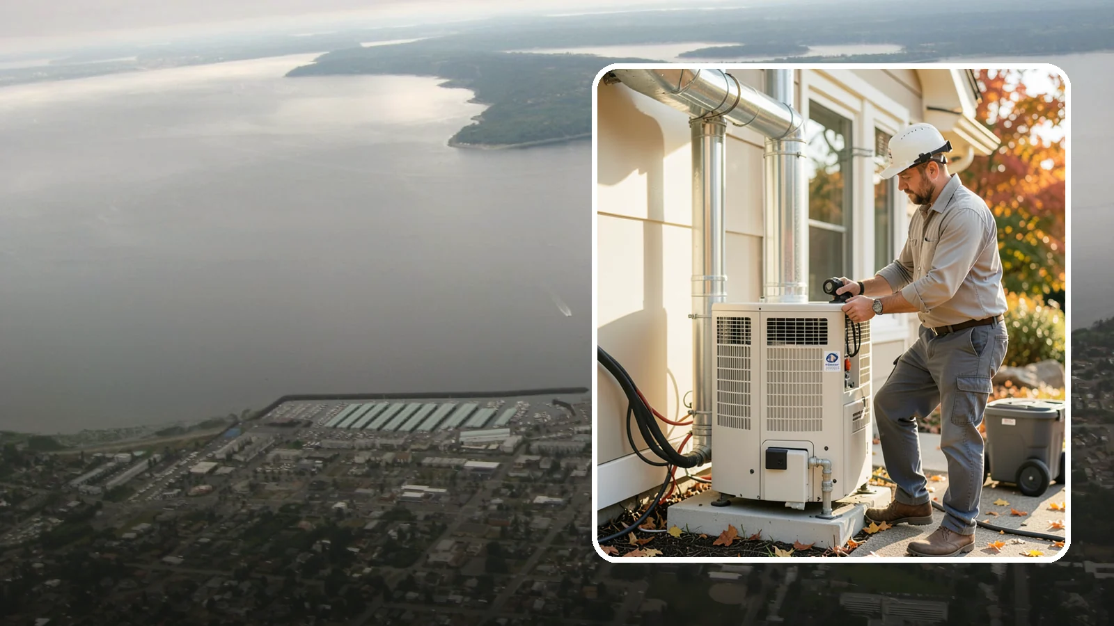 Furnace Installation in Des Moines, King County, WA - We install and replace high-efficiency gas and electric furnaces sized correctly for your home's heating needs.