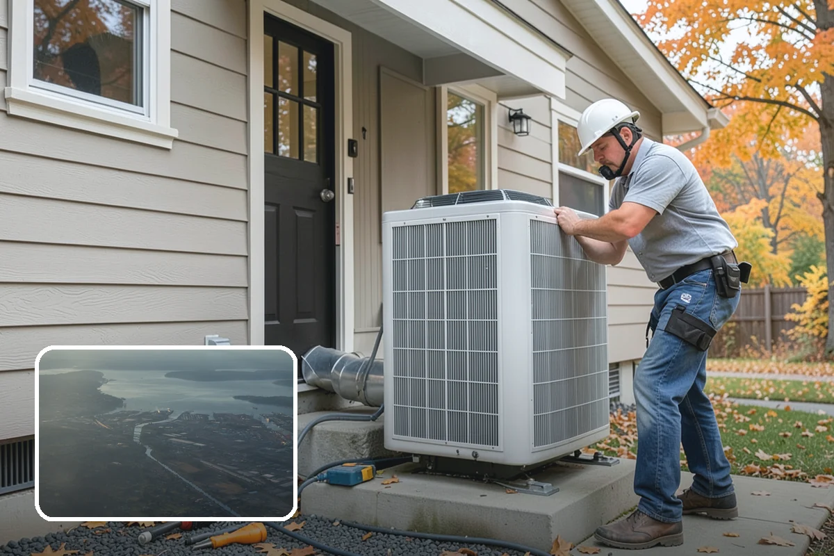 Furnace Installation in Fife, Pierce County, WA - Right-sized unit delivers even heat without short-cycling