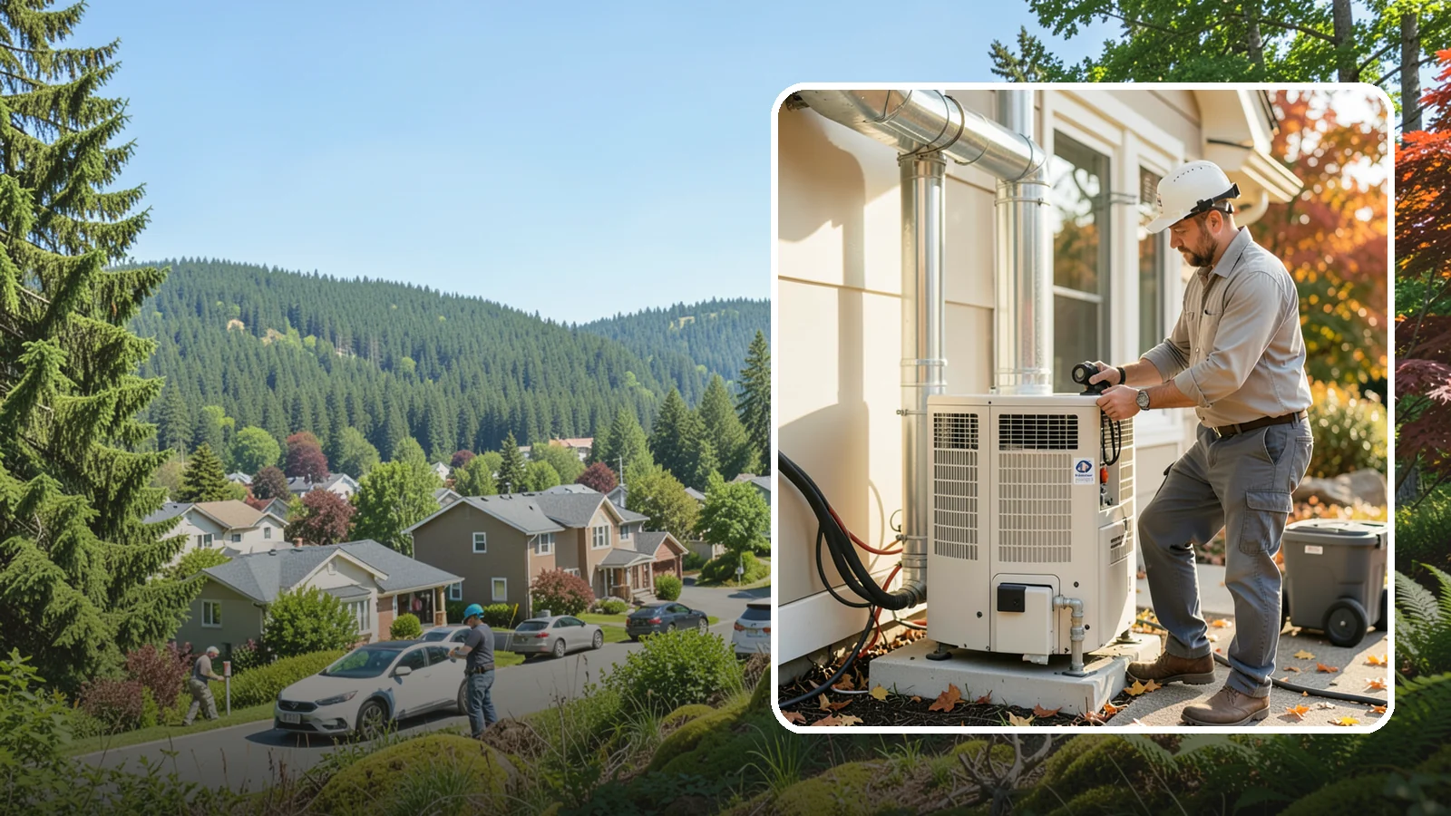 Furnace Installation in Index, Snohomish County, WA - We install and replace high-efficiency gas and electric furnaces sized correctly for your home's heating needs.