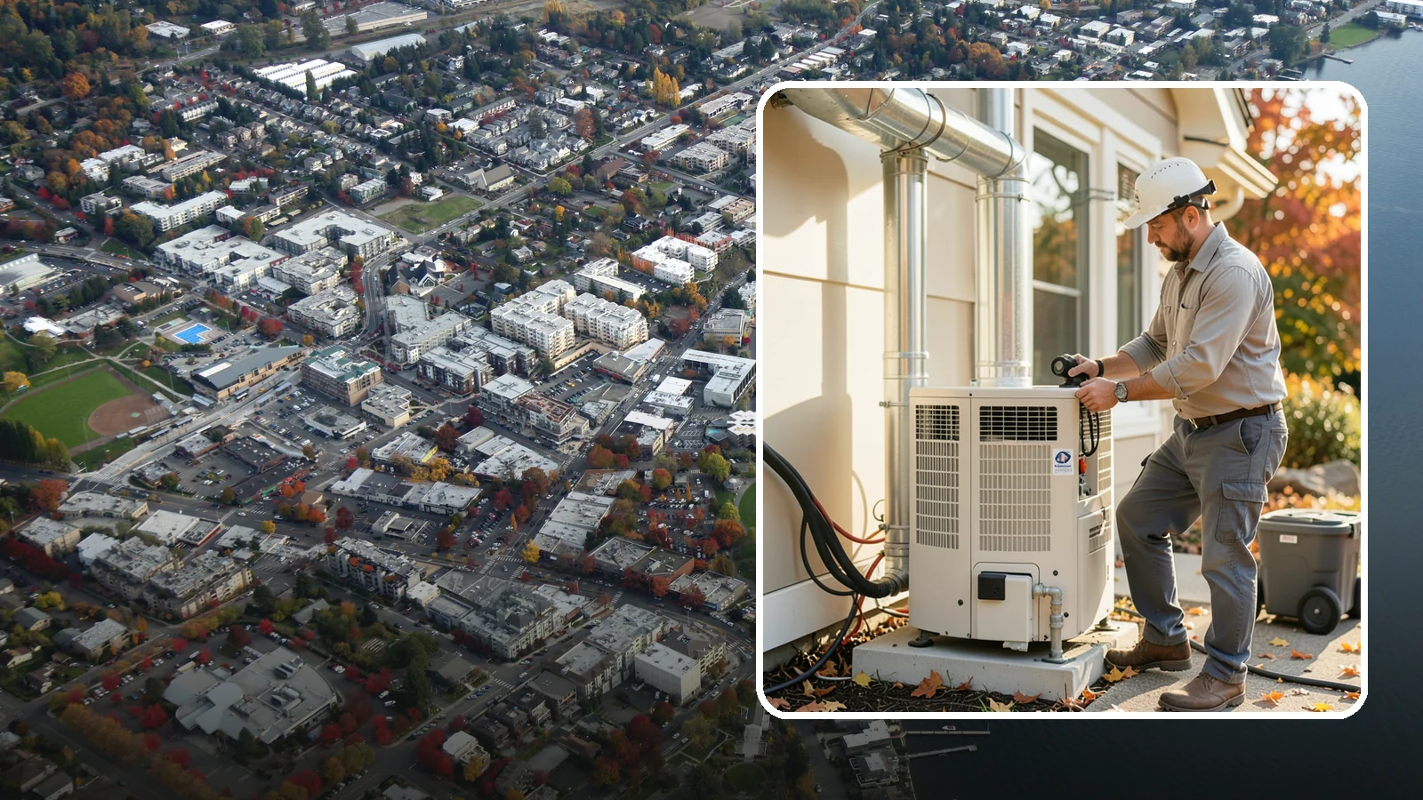 Furnace Installation in Kirkland, King County, WA - We install and replace high-efficiency gas and electric furnaces sized correctly for your home's heating needs.