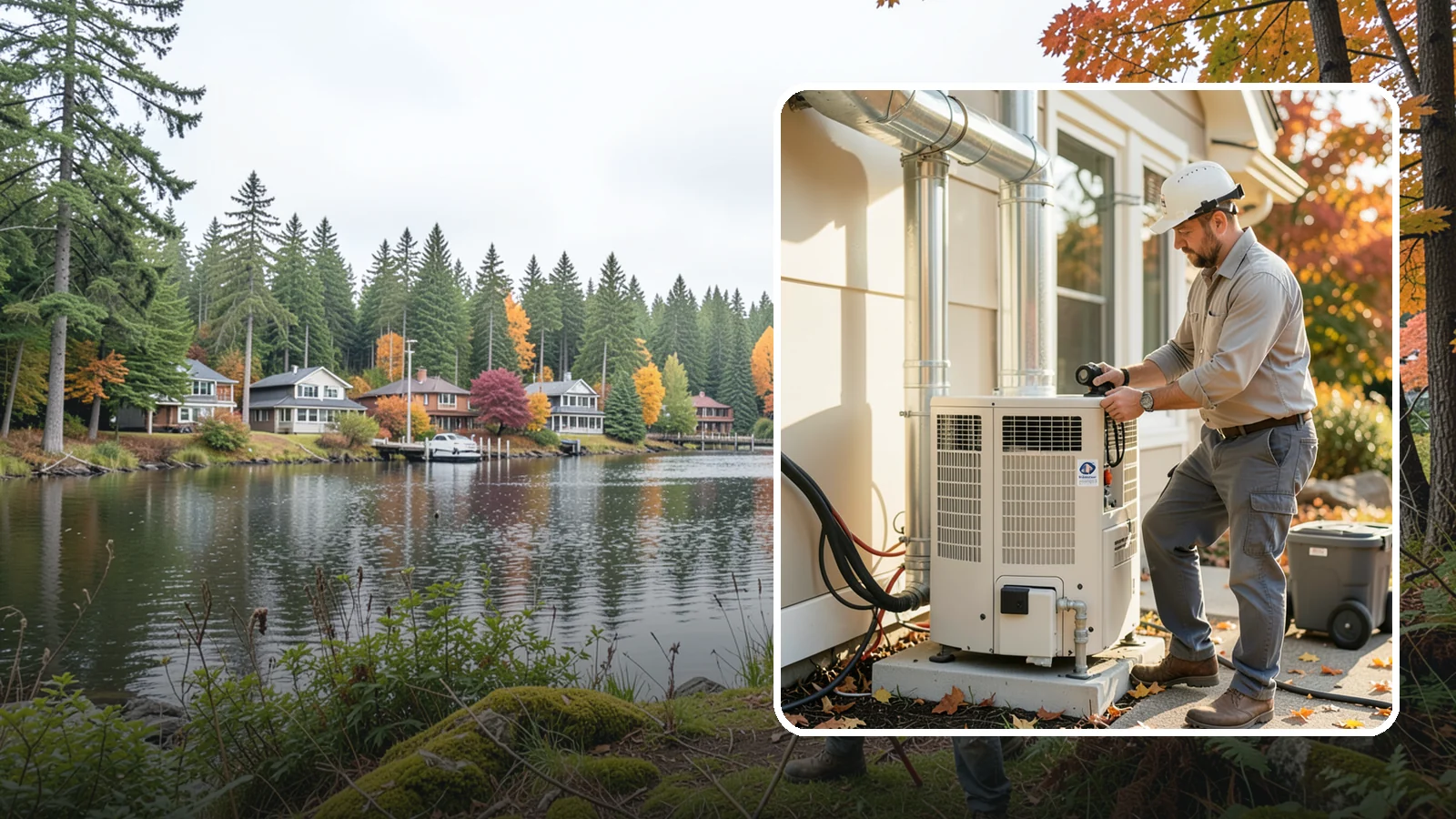 Furnace Installation in La Conner, Skagit County, WA - We install and replace high-efficiency gas and electric furnaces sized correctly for your home's heating needs.