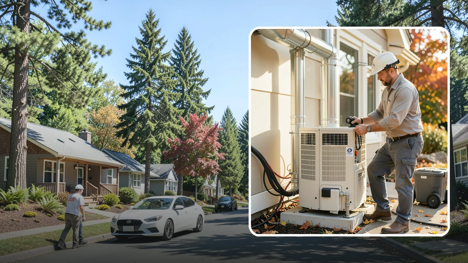 Furnace Installation in Orting, Pierce County, WA - We install and replace high-efficiency gas and electric furnaces sized correctly for your home's heating needs.