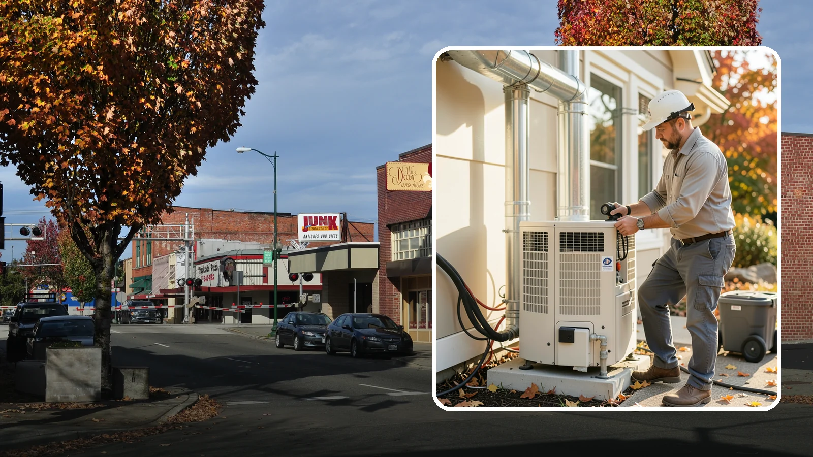 Furnace Installation in Puyallup, Pierce County, WA - We install and replace high-efficiency gas and electric furnaces sized correctly for your home's heating needs.