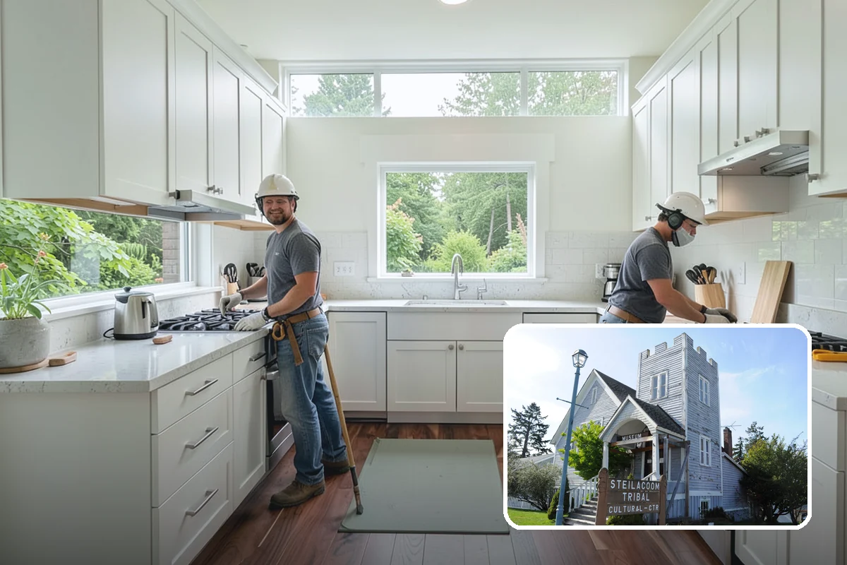 Furnace Installation in Steilacoom, Pierce County, WA - Right-sized unit delivers even heat without short-cycling
