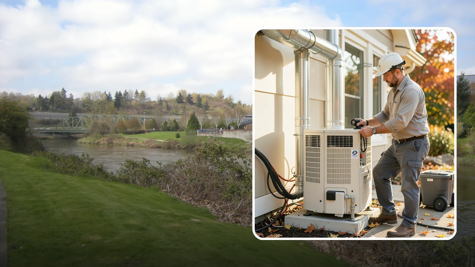 Furnace Installation in Tukwila, King County, WA - We install and replace high-efficiency gas and electric furnaces sized correctly for your home's heating needs.