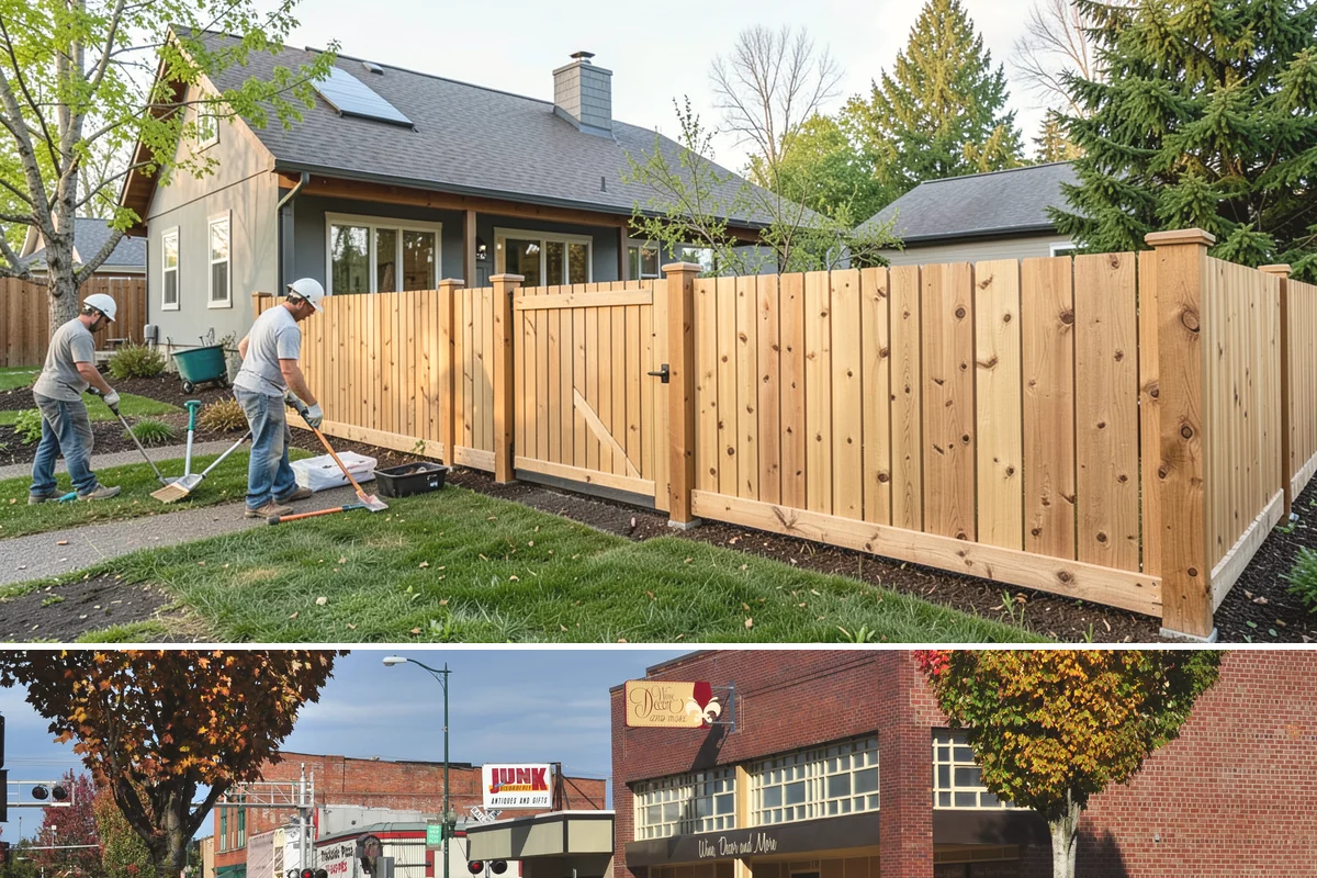 Gabion Retaining Wall in Puyallup, Pierce County, WA - Gabion walls tolerate damp conditions well, but base preparation is easiest in the drier months for solid compaction.