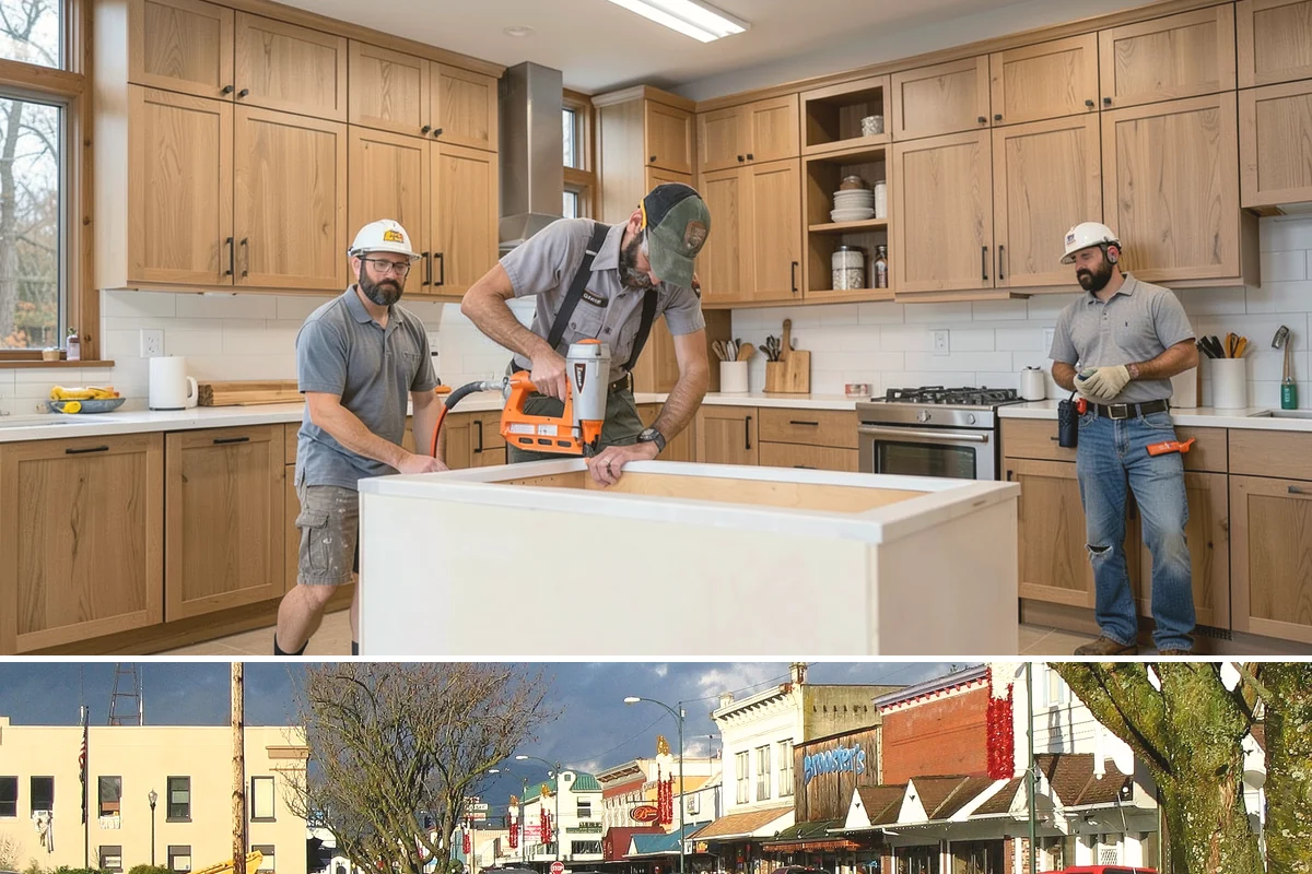 Galley Kitchen Remodel in Arlington, Snohomish County, WA - Booking in early spring keeps this focused project on a tight schedule ahead of the busy summer months.