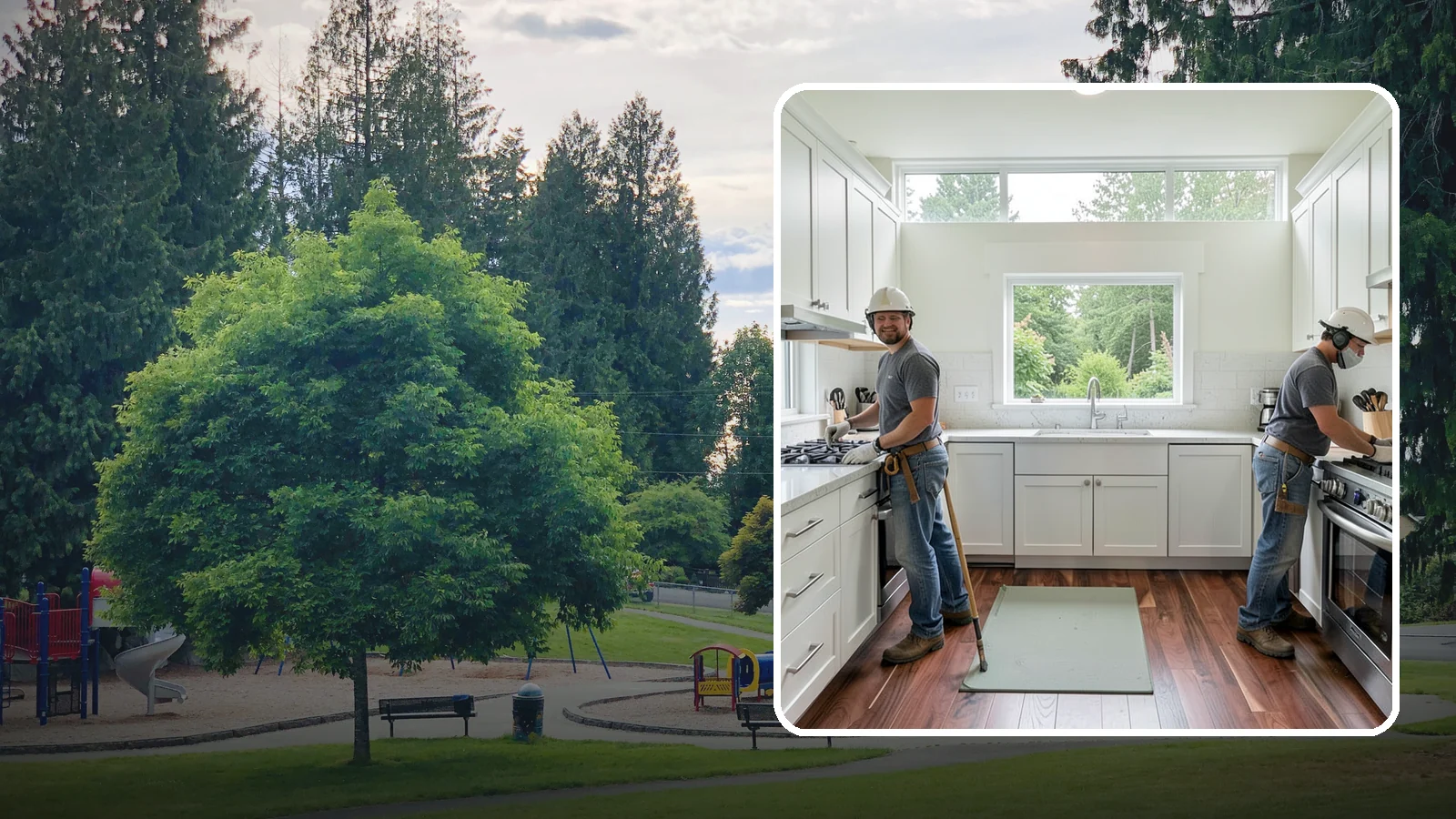 Galley Kitchen Remodel in Bonney Lake, Pierce County, WA - A galley kitchen remodel that streamlines the classic two-wall layout into an efficient, comfortable cooking corridor.