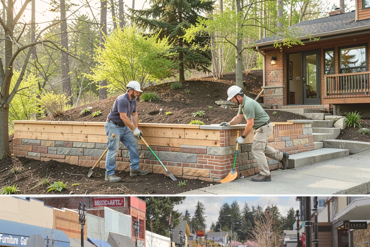 Galley Kitchen Remodel in Bothell, King County, WA - Booking in early spring keeps this focused project on a tight schedule ahead of the busy summer months.