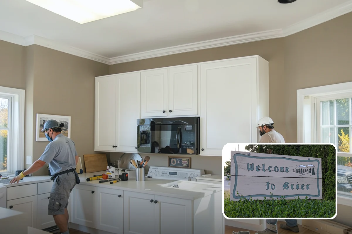 Galley Kitchen Remodel in Brier, Snohomish County, WA - Tightened workflow between parallel counters