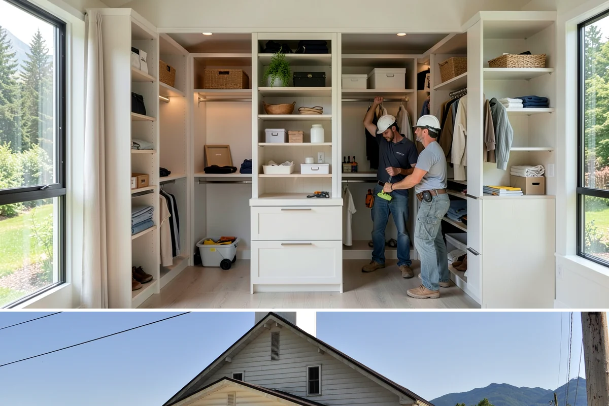 Galley Kitchen Remodel in Concrete, Skagit County, WA - Booking in early spring keeps this focused project on a tight schedule ahead of the busy summer months.