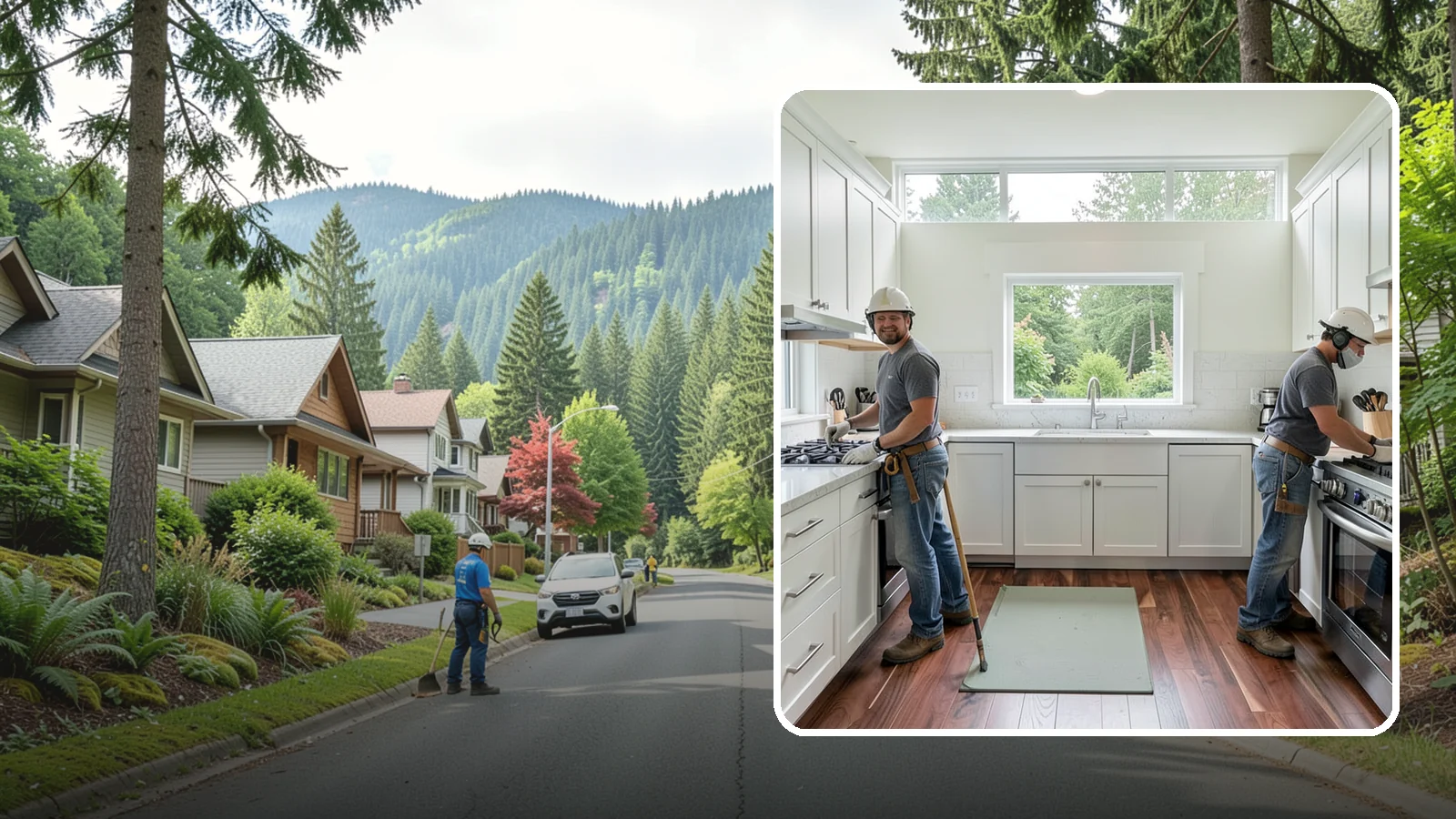 Galley Kitchen Remodel in Darrington, Snohomish County, WA - A galley kitchen remodel that streamlines the classic two-wall layout into an efficient, comfortable cooking corridor.