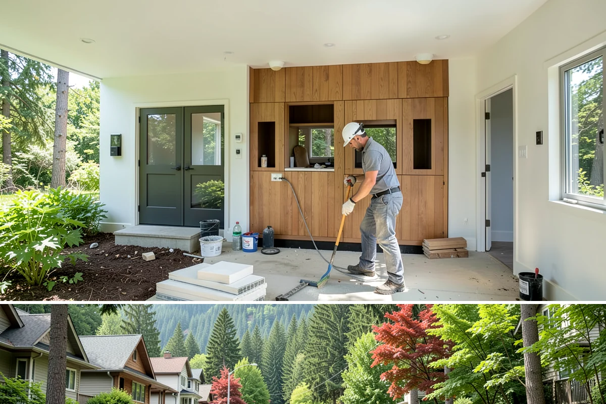 Galley Kitchen Remodel in Darrington, Snohomish County, WA - Booking in early spring keeps this focused project on a tight schedule ahead of the busy summer months.