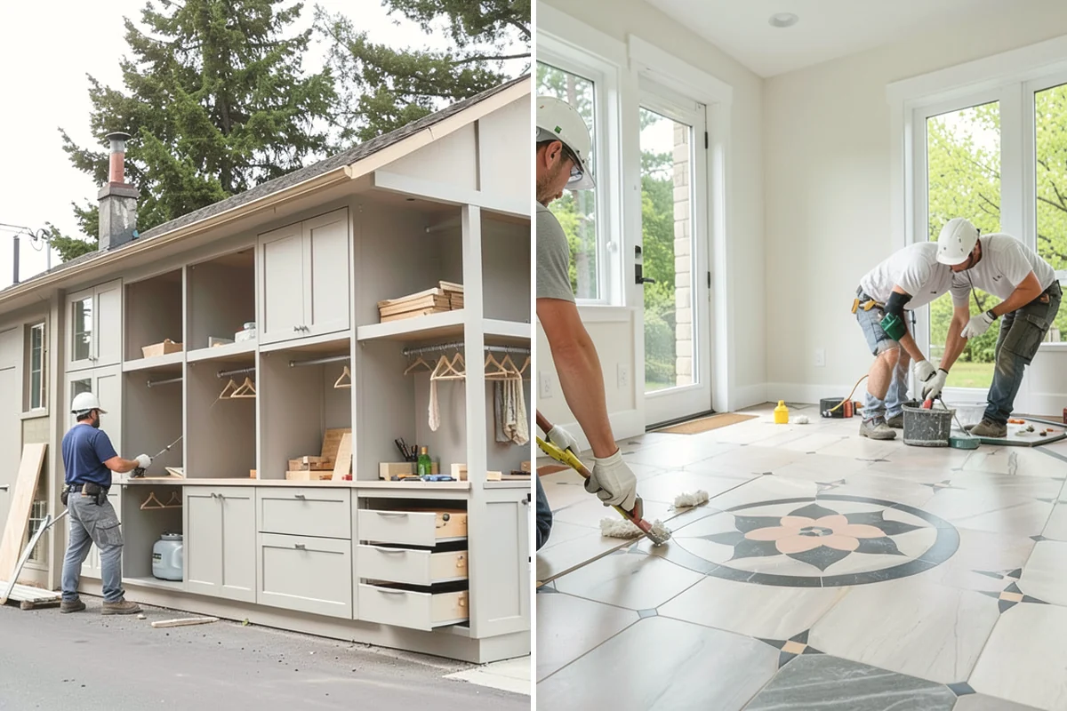 Galley Kitchen Remodel in Duvall, King County, WA - Measure both runs and evaluate clearances