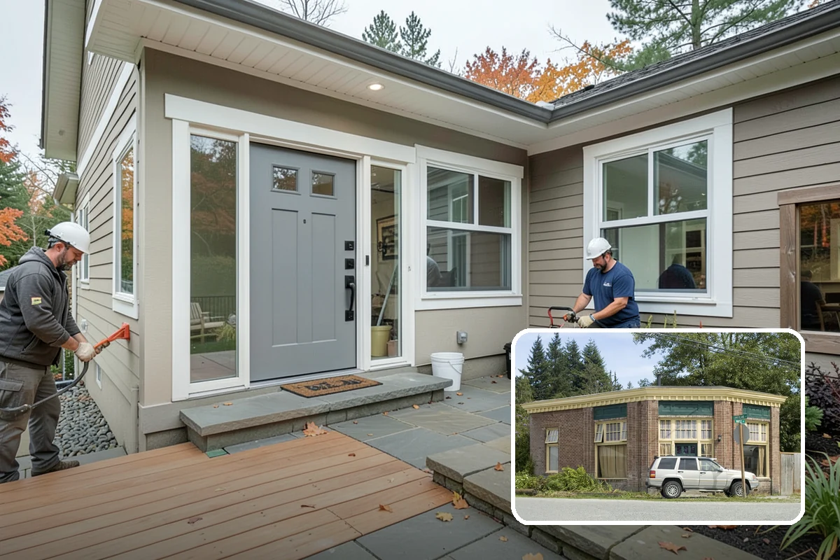 Galley Kitchen Remodel in Hamilton, Skagit County, WA - Tightened workflow between parallel counters