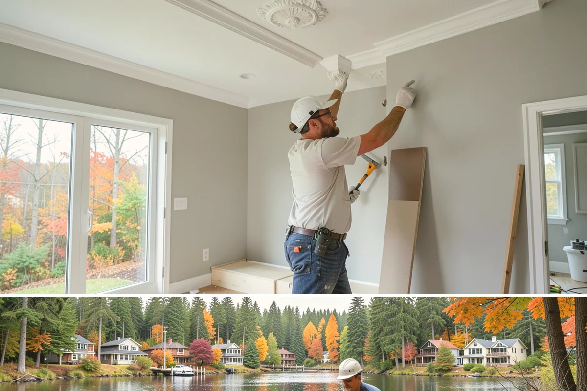 Galley Kitchen Remodel in La Conner, Skagit County, WA - Booking in early spring keeps this focused project on a tight schedule ahead of the busy summer months.
