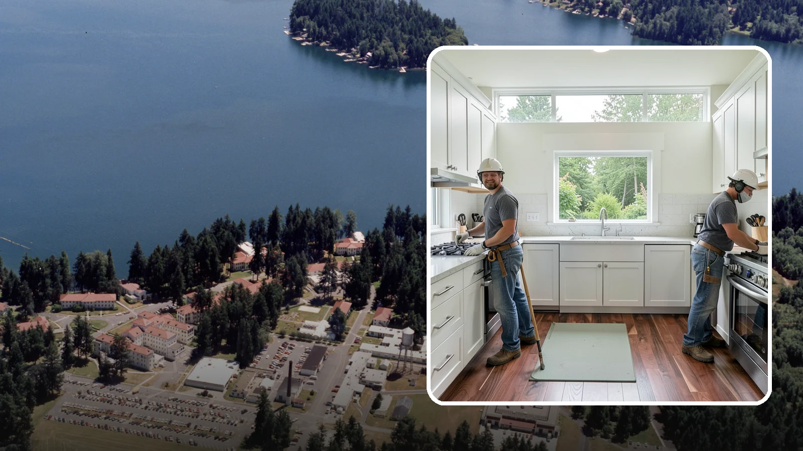 Galley Kitchen Remodel in Lakewood, Pierce County, WA - A galley kitchen remodel that streamlines the classic two-wall layout into an efficient, comfortable cooking corridor.