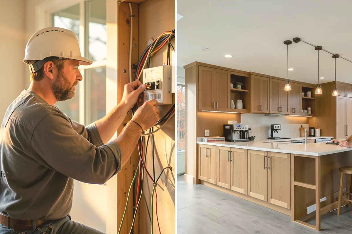 Galley Kitchen Remodel in Langley, Island County, WA - Measure both runs and evaluate clearances
