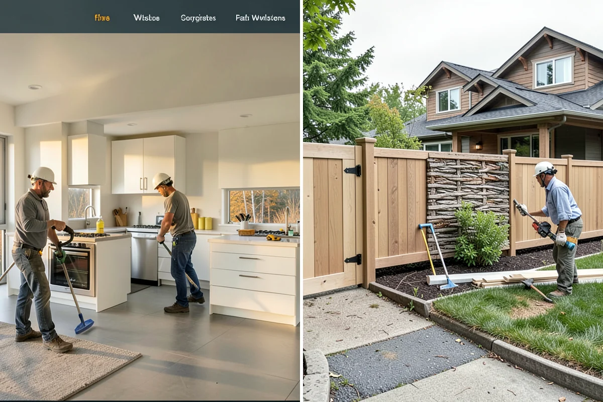 Galley Kitchen Remodel in Maple Valley, King County, WA - Measure both runs and evaluate clearances