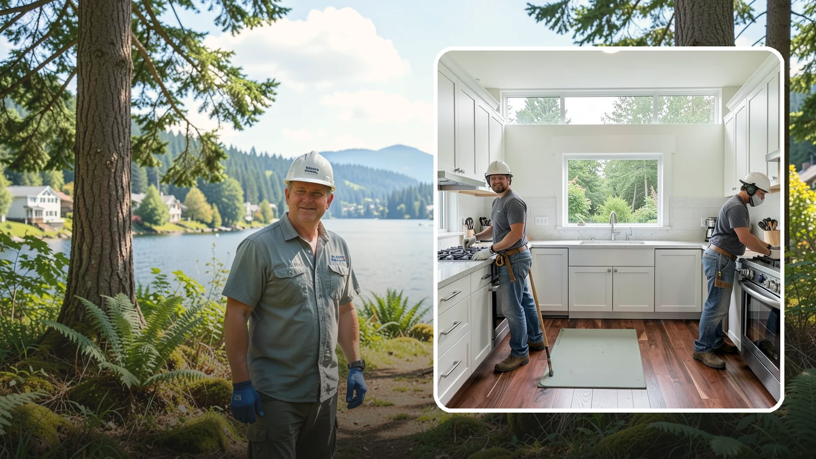 Galley Kitchen Remodel in Milton, King County, WA - A galley kitchen remodel that streamlines the classic two-wall layout into an efficient, comfortable cooking corridor.