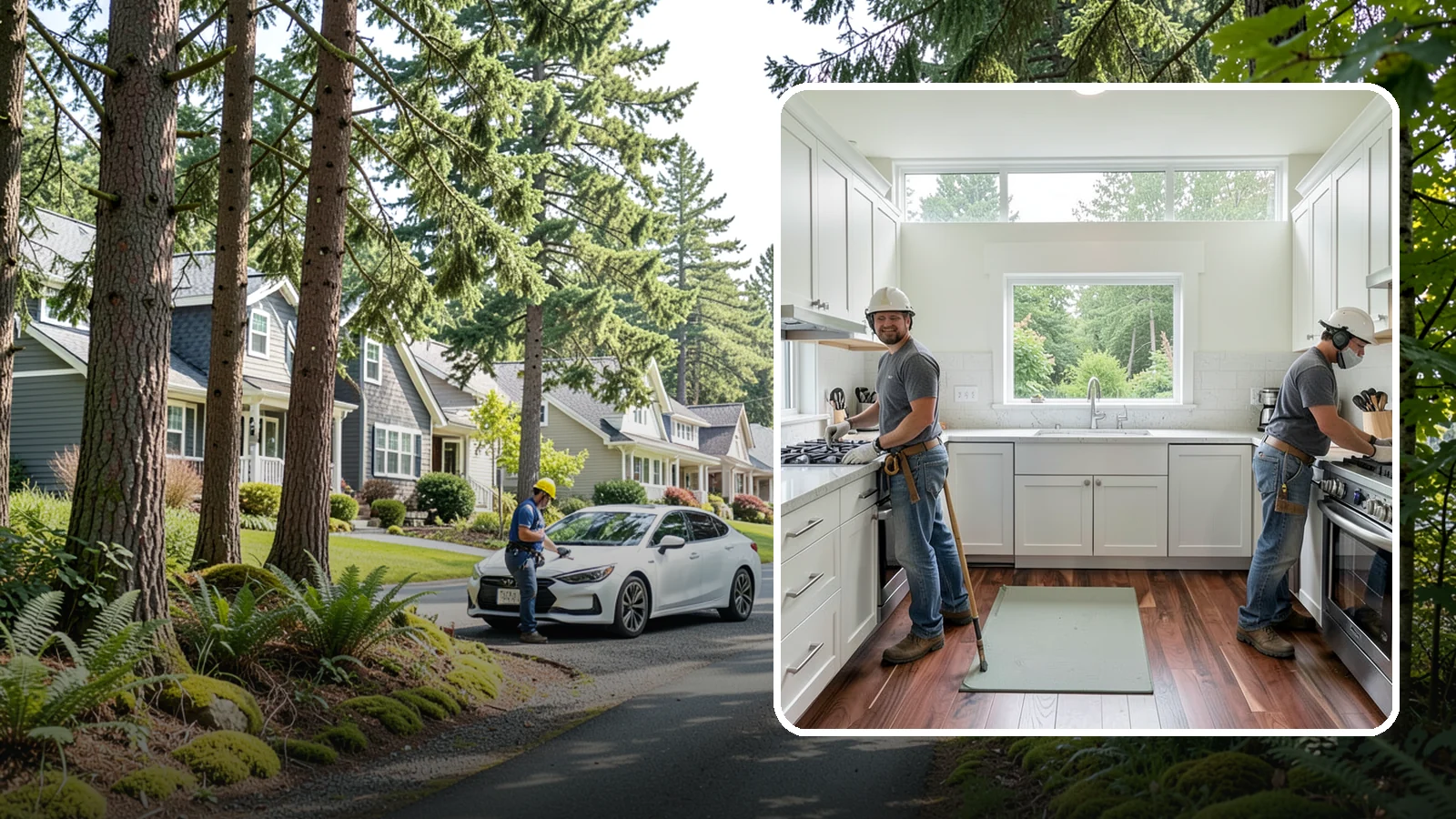Galley Kitchen Remodel in Normandy Park, King County, WA - A galley kitchen remodel that streamlines the classic two-wall layout into an efficient, comfortable cooking corridor.