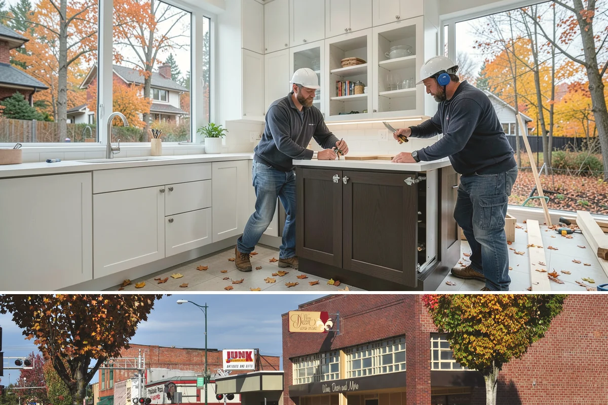 Galley Kitchen Remodel in Puyallup, Pierce County, WA - Booking in early spring keeps this focused project on a tight schedule ahead of the busy summer months.