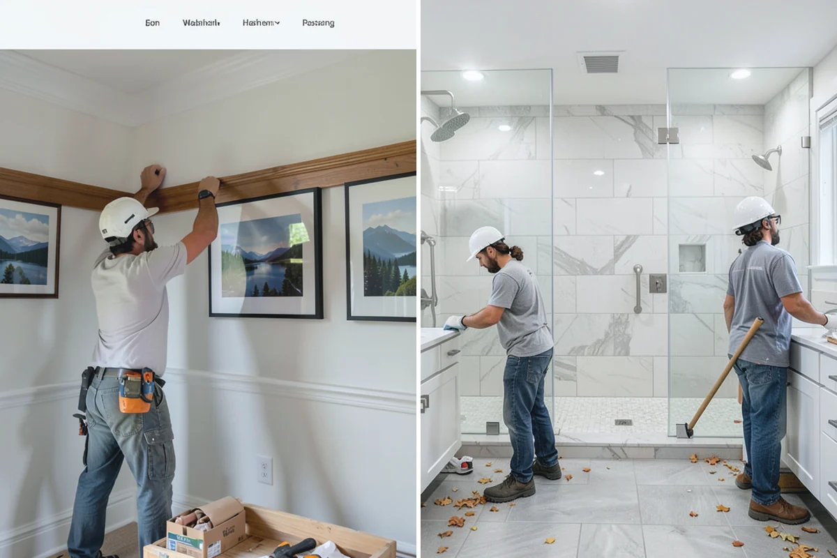 Galley Kitchen Remodel in Redmond, King County, WA - Measure both runs and evaluate clearances