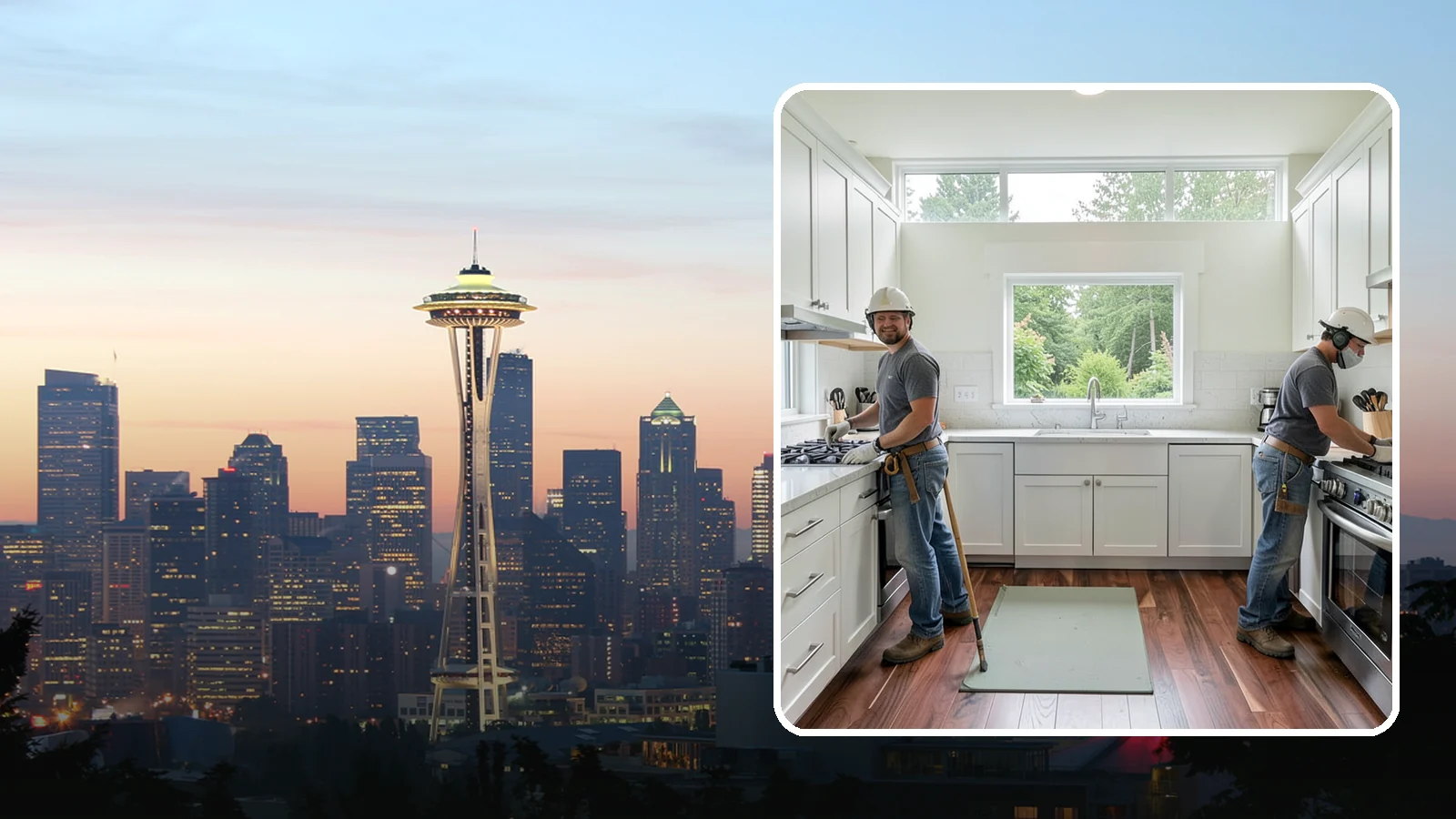 Galley Kitchen Remodel in Seattle, King County, WA - A galley kitchen remodel that streamlines the classic two-wall layout into an efficient, comfortable cooking corridor.