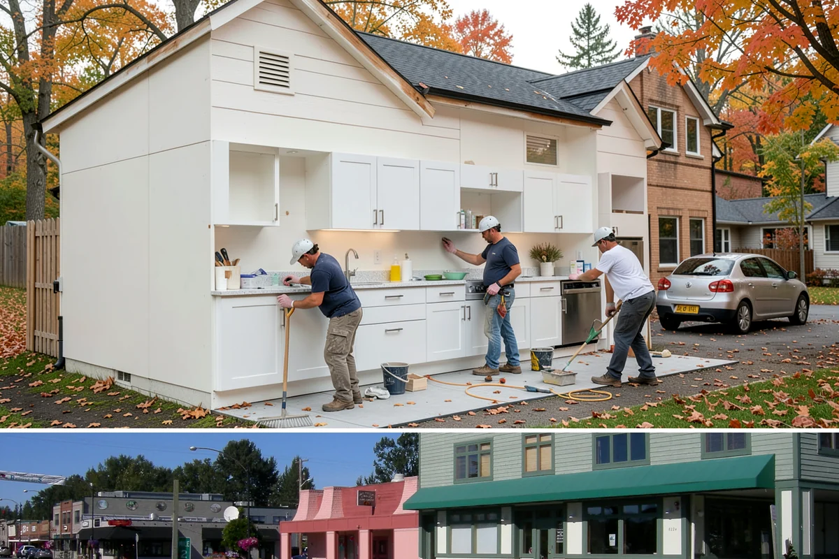 Galley Kitchen Remodel in Snoqualmie, King County, WA - Booking in early spring keeps this focused project on a tight schedule ahead of the busy summer months.