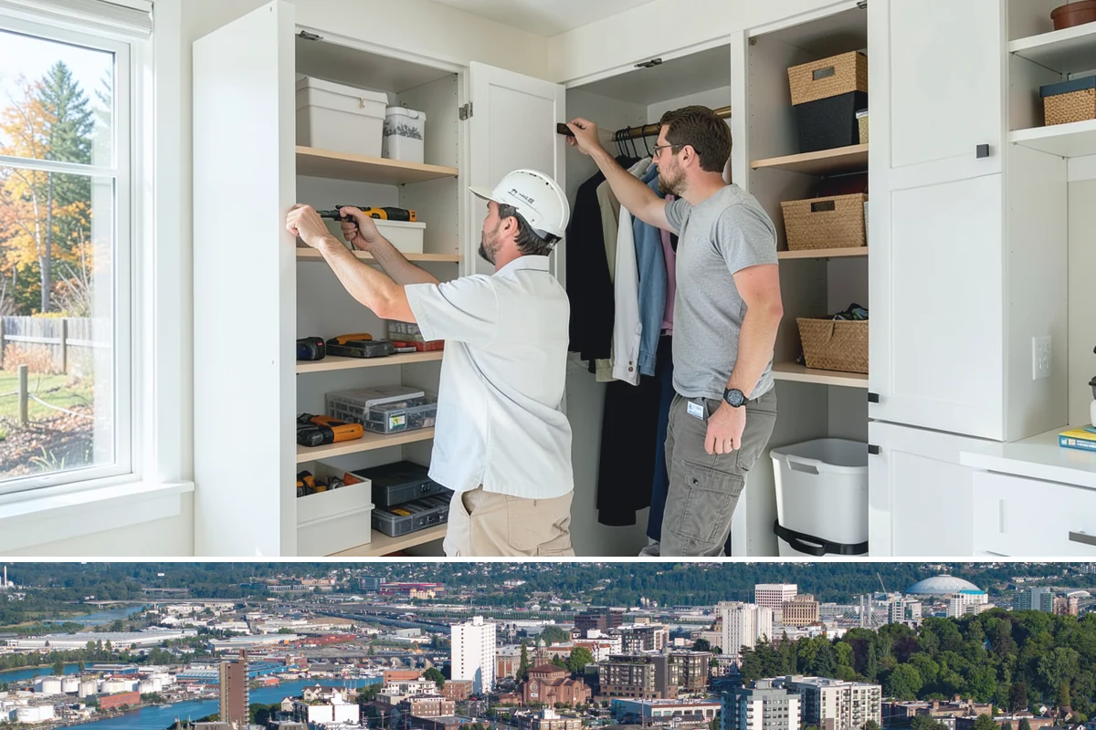 Galley Kitchen Remodel in Tacoma, Pierce County, WA - Booking in early spring keeps this focused project on a tight schedule ahead of the busy summer months.