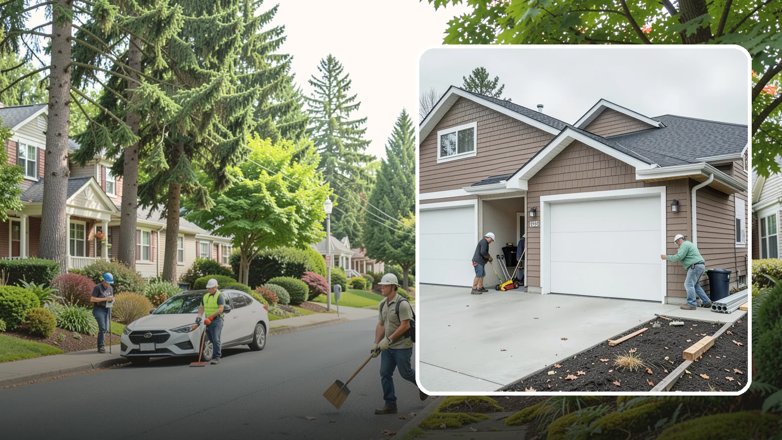 Garage Addition in Beaux Arts Village, King County, WA - A garage addition adds attached or detached covered parking and storage built to Washington code.