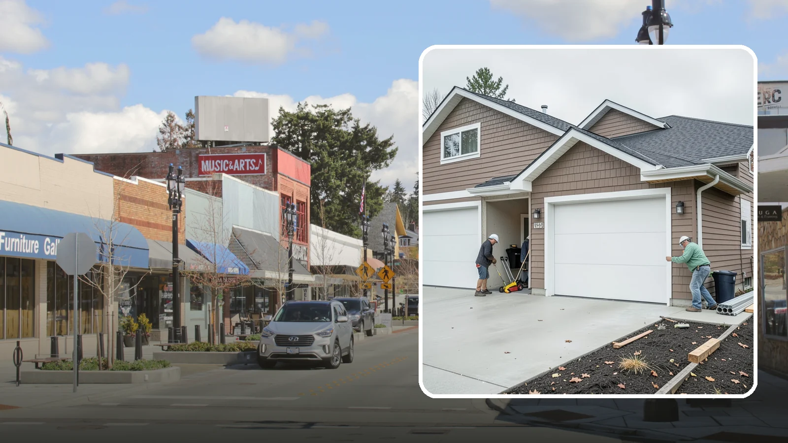 Garage Addition in Bothell, King County, WA - A garage addition adds attached or detached covered parking and storage built to Washington code.