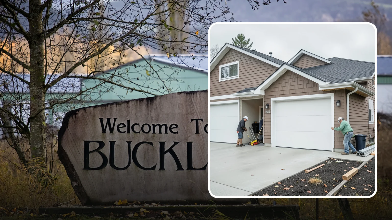 Garage Addition in Buckley, Pierce County, WA - A garage addition adds attached or detached covered parking and storage built to Washington code.