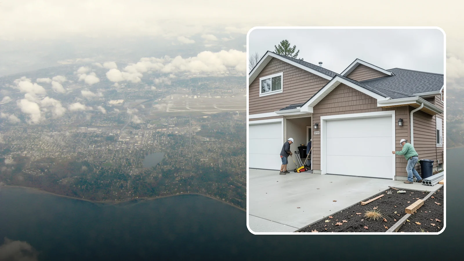 Garage Addition in Burien, King County, WA - A garage addition adds attached or detached covered parking and storage built to Washington code.