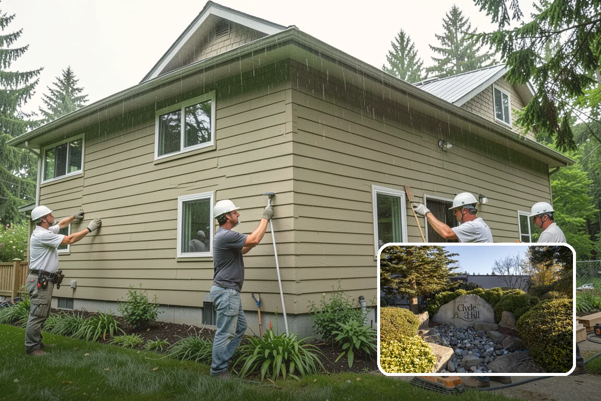 Garage Addition in Clyde Hill, King County, WA - Protects vehicles from rain and moisture