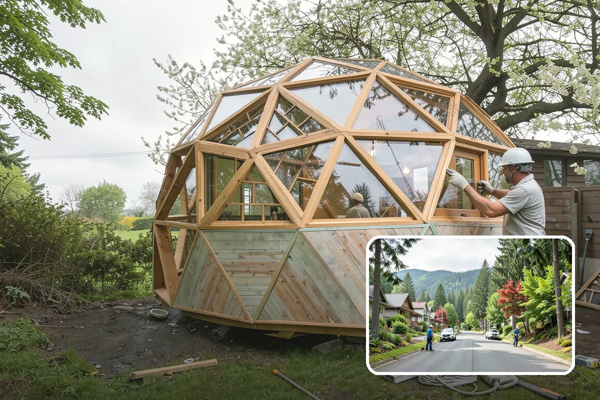 Garage Addition in Darrington, Snohomish County, WA - Protects vehicles from rain and moisture