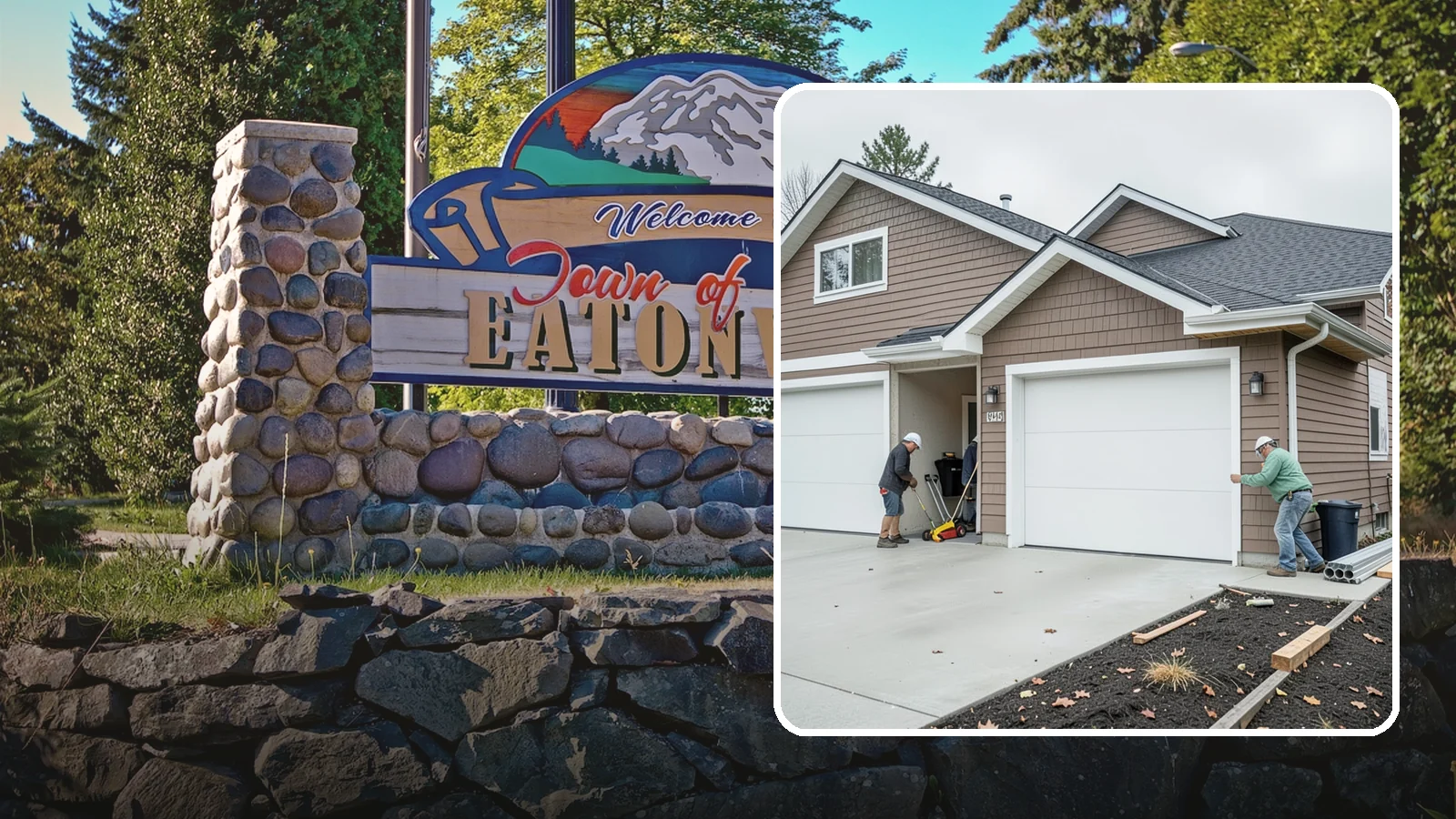 Garage Addition in Eatonville, Pierce County, WA - A garage addition adds attached or detached covered parking and storage built to Washington code.